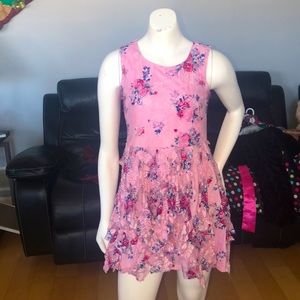 Pink Sleeveless Dress